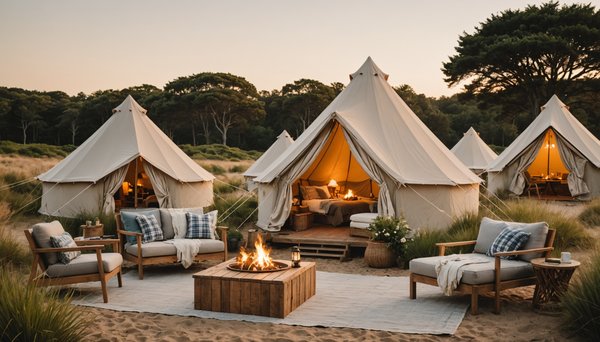 Bretagne tendance vacances camping luxe